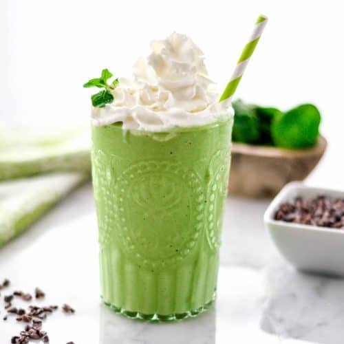 Healthy Shamrock Shake Recipe JoyFoodSunshine