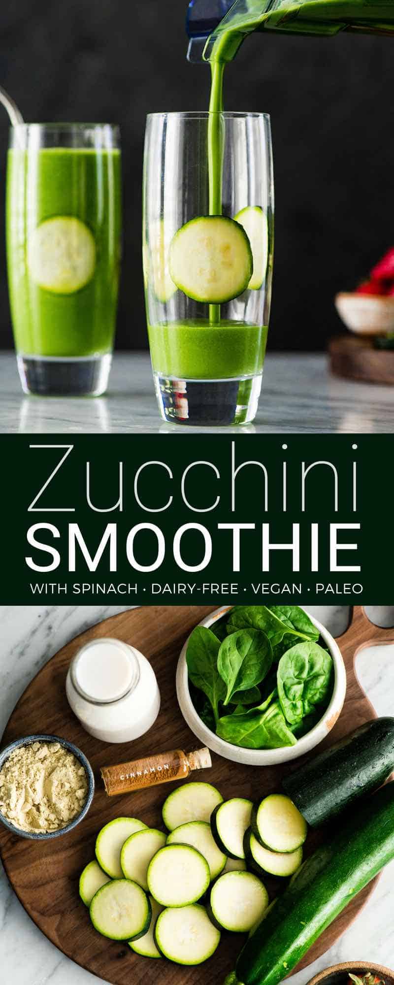 Zucchini Smoothie Joyfoodsunshine