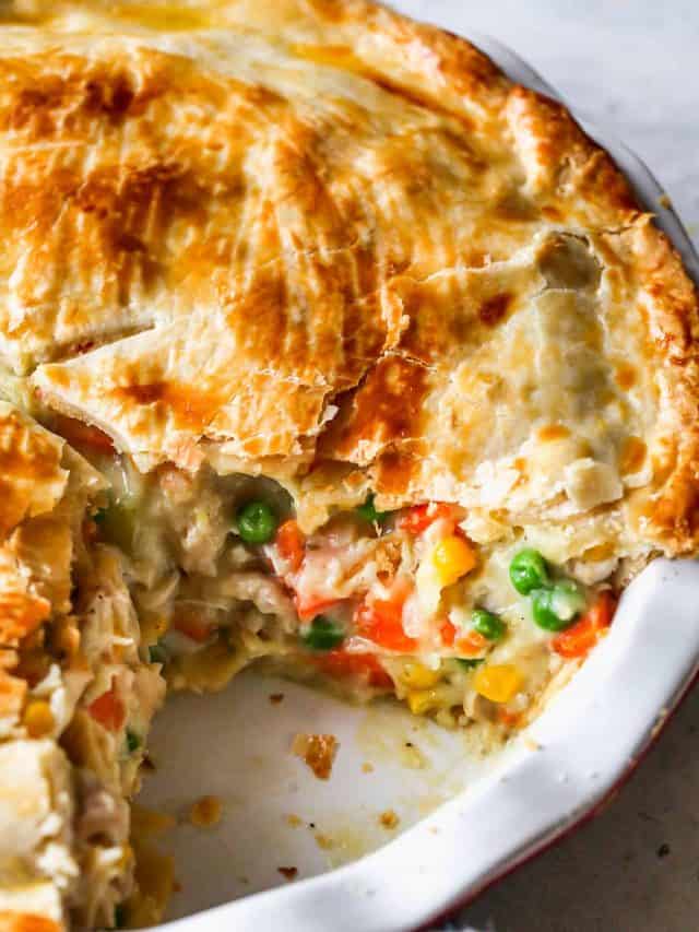 Amazing Leftover Turkey Pot Pie Story Joyfoodsunshine