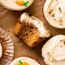 Carrot Cake Cupcakes JoyFoodSunshine