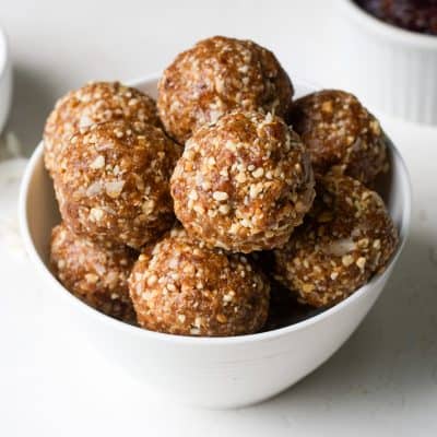 Cashew Coconut Date Balls - JoyFoodSunshine