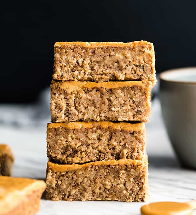 Healthy Peanut Butter Breakfast Bars Joyfoodsunshine