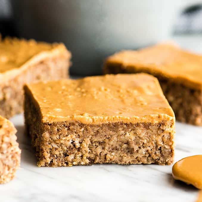 Healthy Peanut Butter Breakfast Bars Joyfoodsunshine