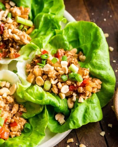 Asian Chicken Lettuce Wraps (Better than P.F. Chang's)! - JoyFoodSunshine