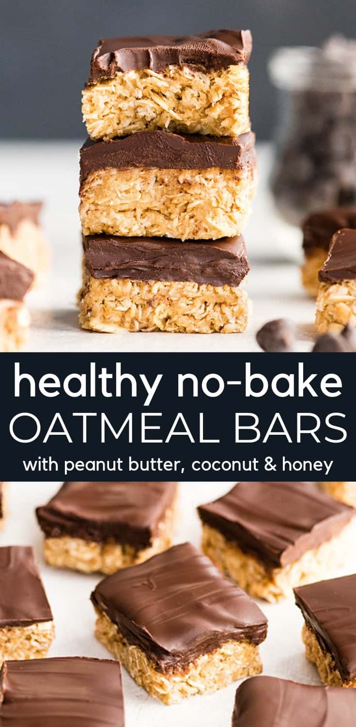 Healthy No-Bake Oatmeal Bars - JoyFoodSunshine