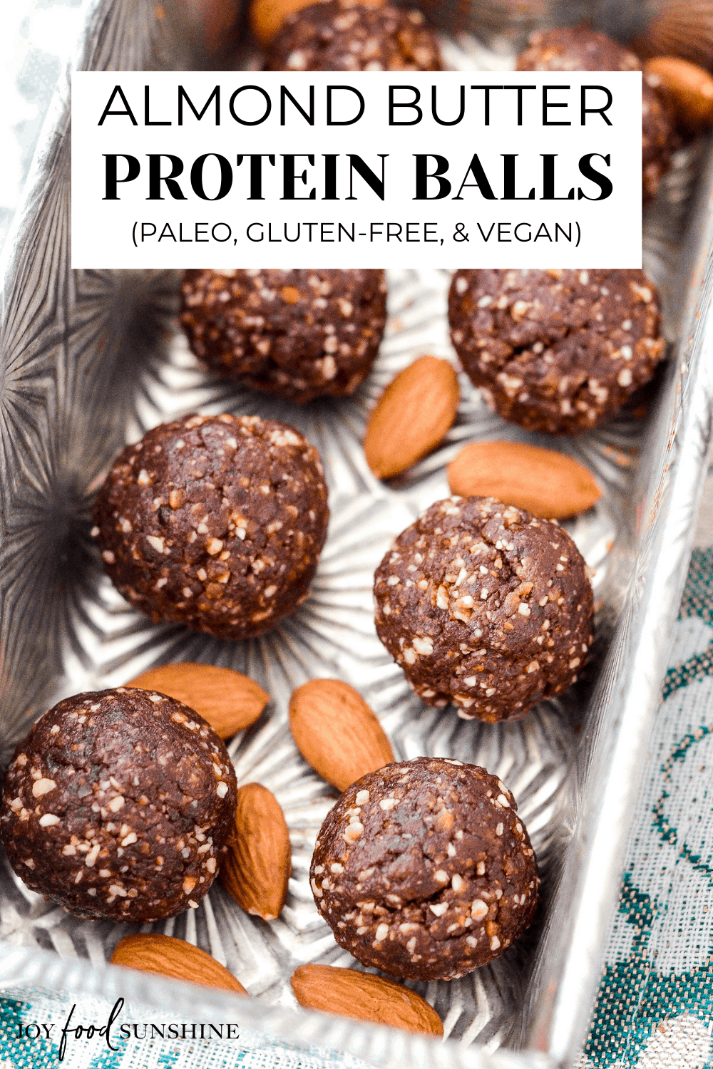 Low Carb Protein Balls With Almond Butter