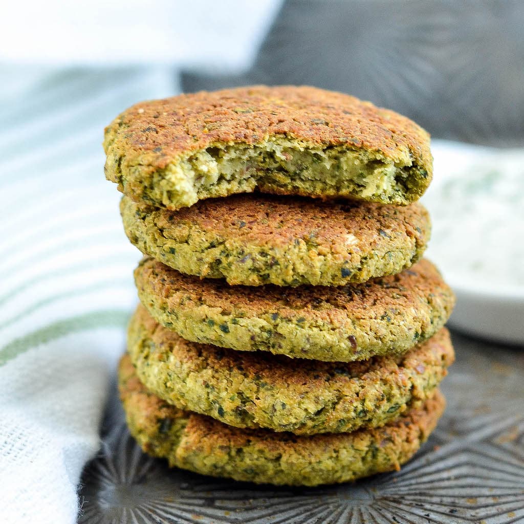 Vegan Baked Falafel (Gluten-free) - JoyFoodSunshine