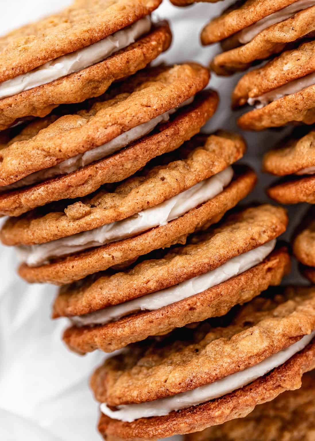 Homemade Oatmeal Cream Pies JoyFoodSunshine