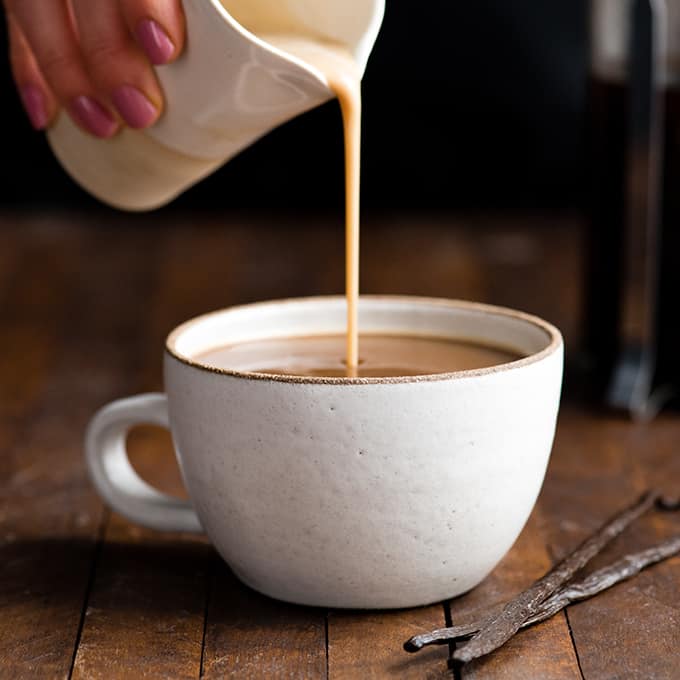 Homemade Healthy Coffee Creamer - JoyFoodSunshine