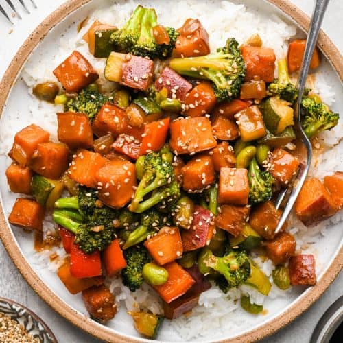 Sweet Potato and Broccoli Stir-Fry (Sweet Potato Stir-Fry)