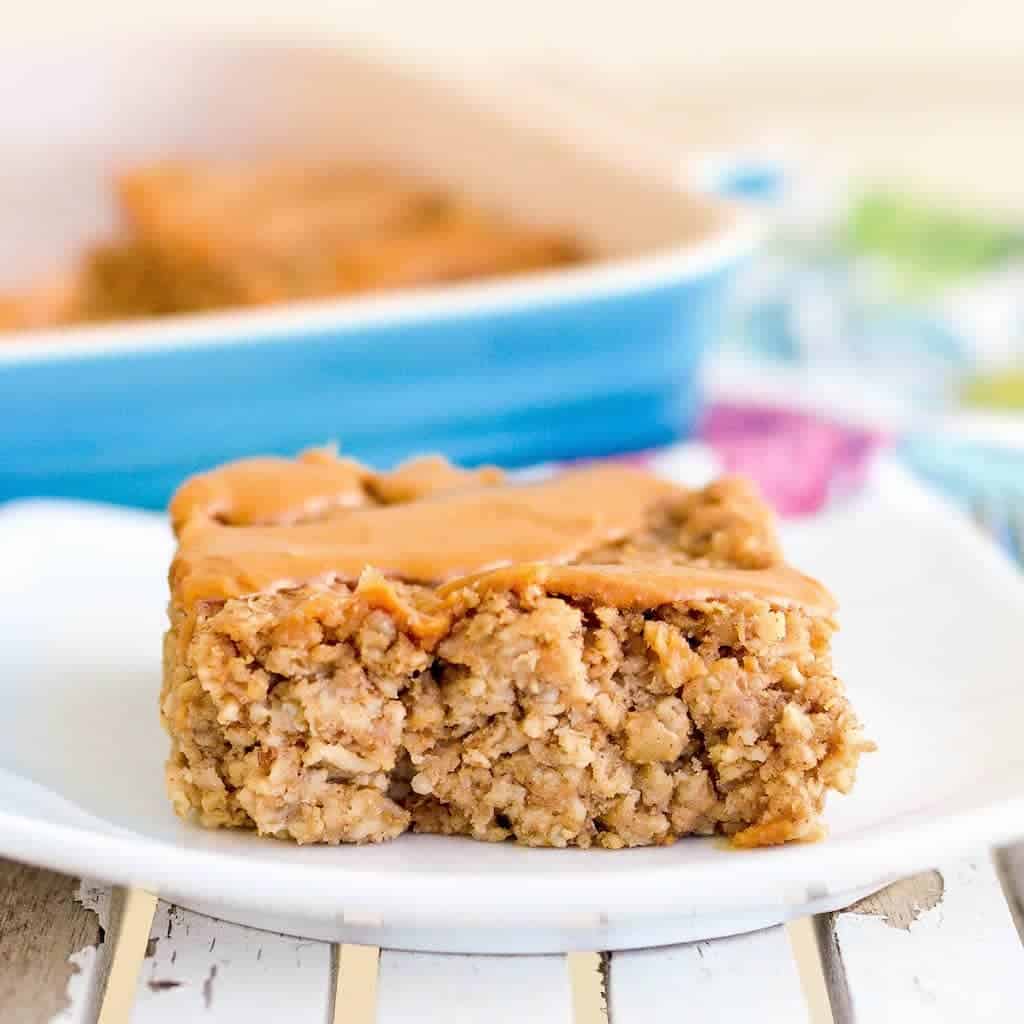 Peanut Butter Banana Baked Oatmeal Video Joyfoodsunshine