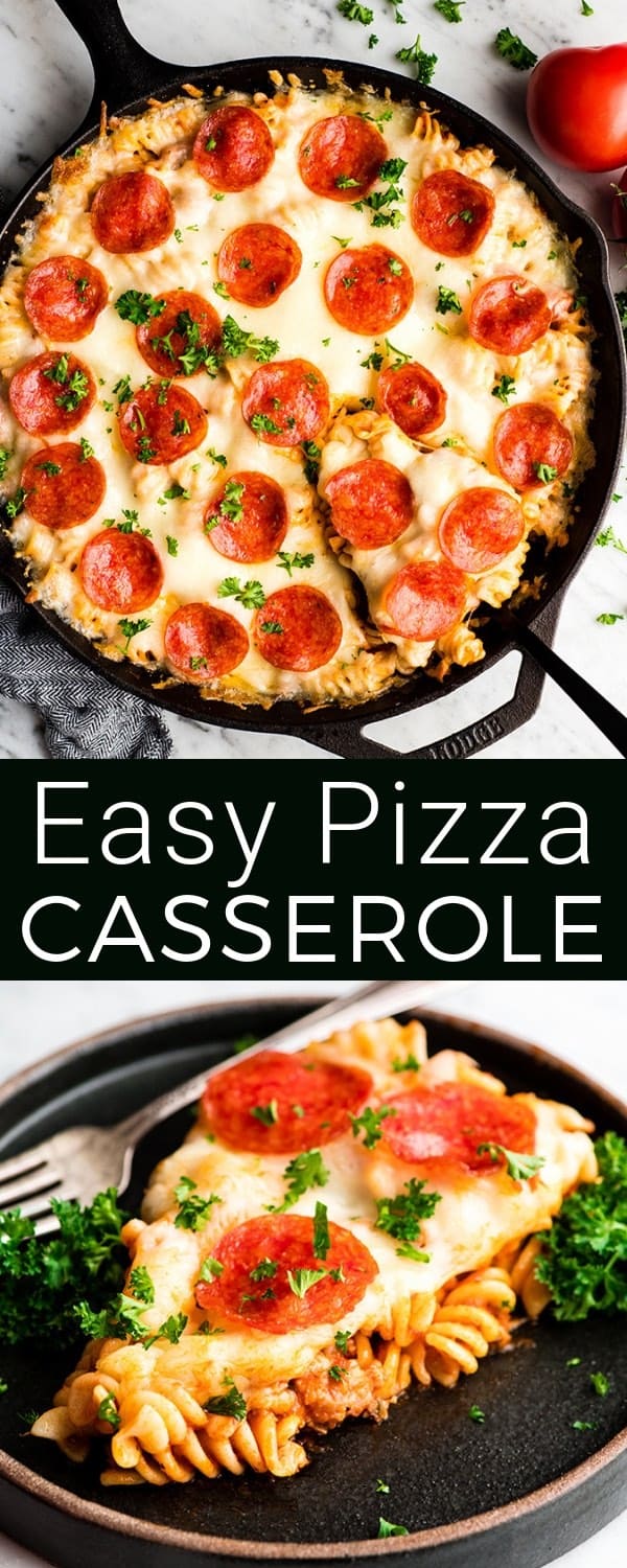 Easy Pizza Casserole Recipe - JoyFoodSunshine