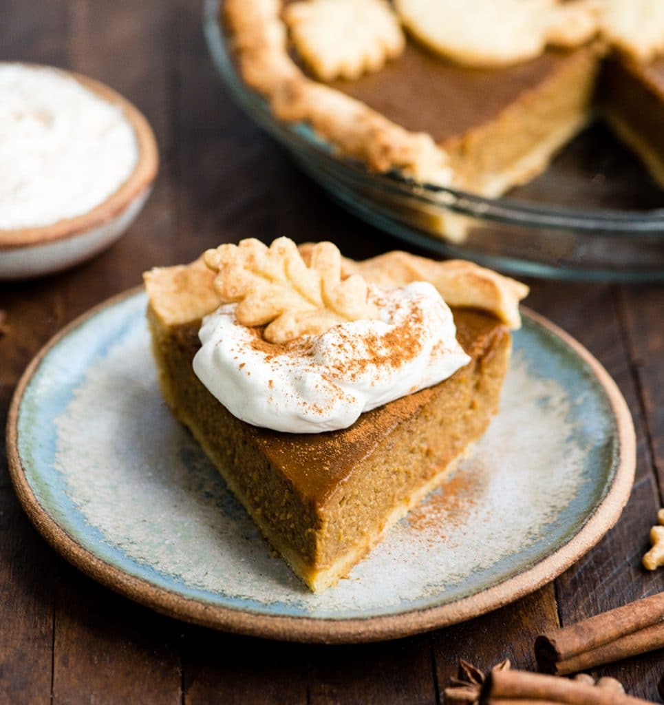 Dairy-Free Pumpkin Pie - JoyFoodSunshine