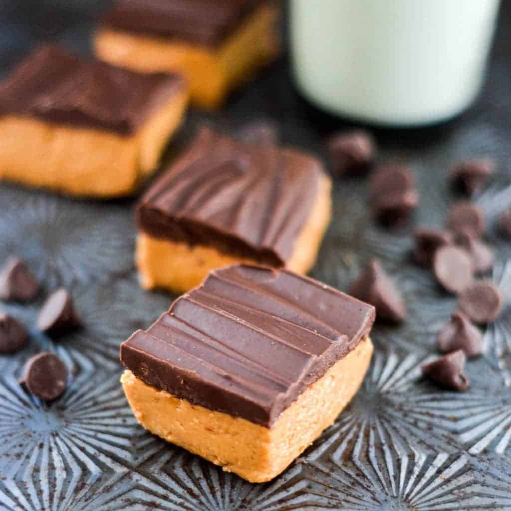 No-Bake Peanut Butter Cup Bars - JoyFoodSunshine