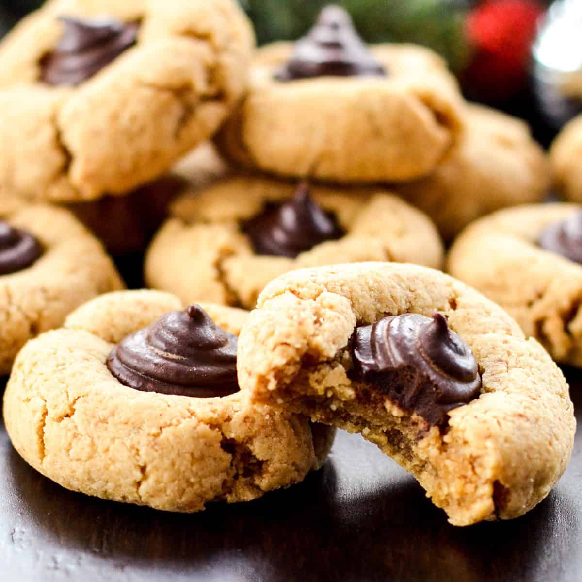 Almond Butter Blossom Cookies