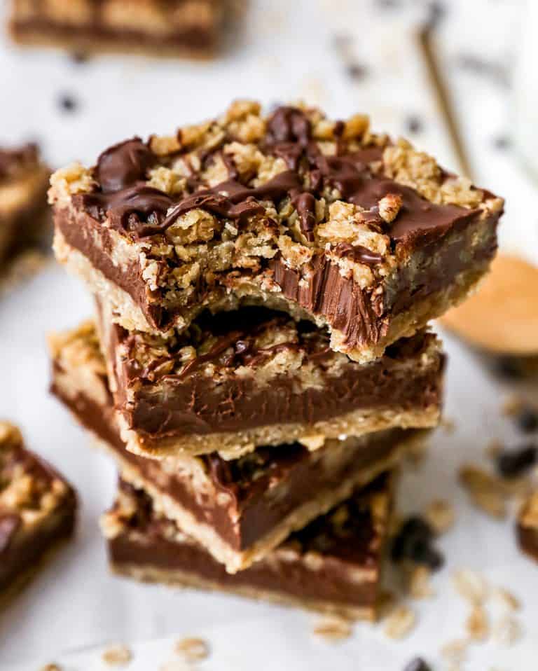 Chocolate Peanut Butter Oatmeal Bars Joyfoodsunshine 6889