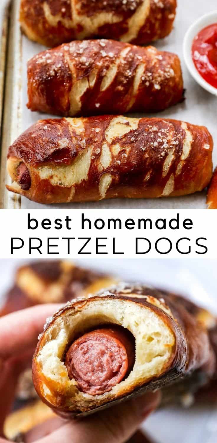 Homemade Pretzel Dogs - JoyFoodSunshine