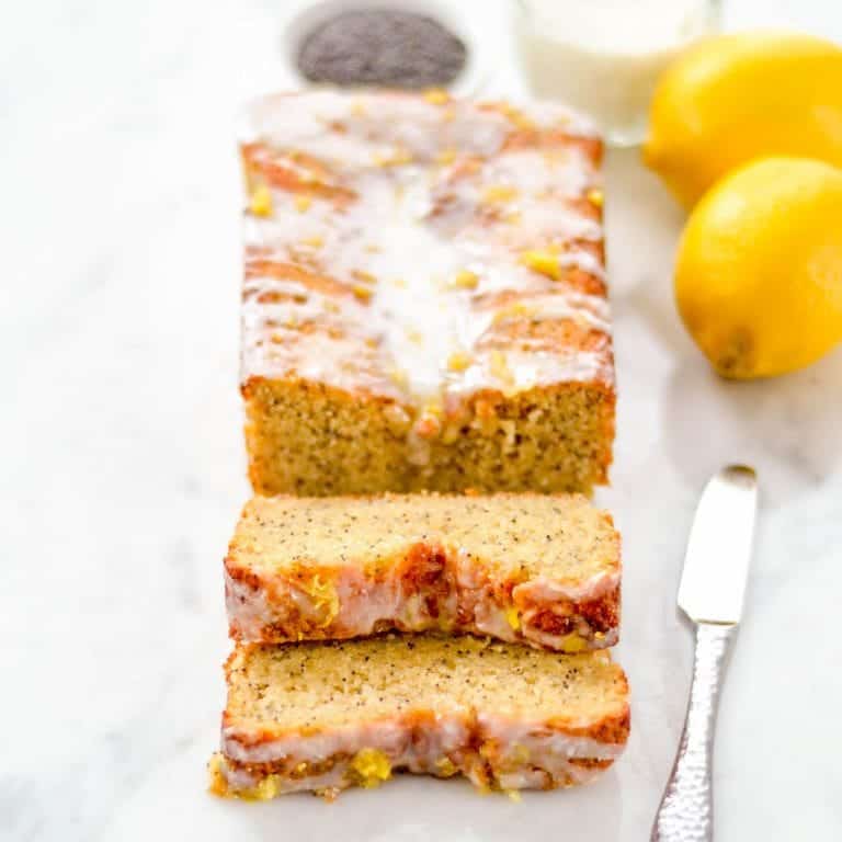 Paleo Lemon Poppyseed Bread - JoyFoodSunshine