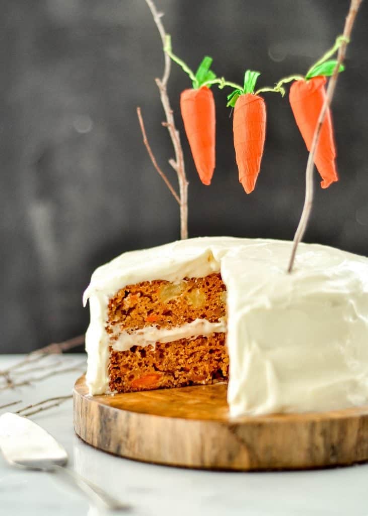 Healthy Carrot Pineapple Cake - Joyfoodsunshine