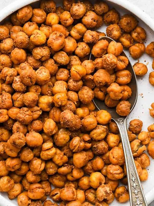 CRISPY ROASTED CHICKPEAS STORY - JoyFoodSunshine