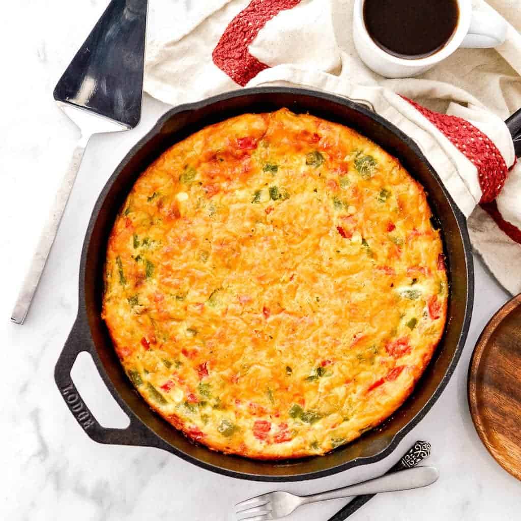 Gluten-Free Crustless Quiche - JoyFoodSunshine