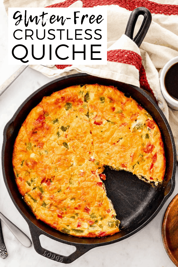 Gluten-Free Crustless Quiche - JoyFoodSunshine