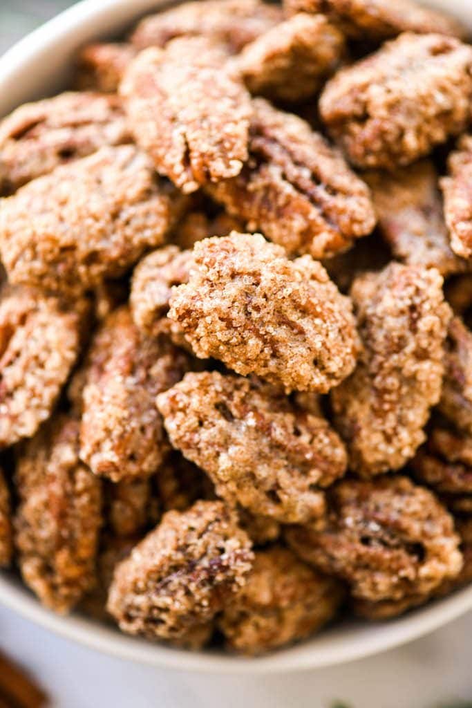 Homemade Cinnamon Sugar Pecans (Video) JoyFoodSunshine