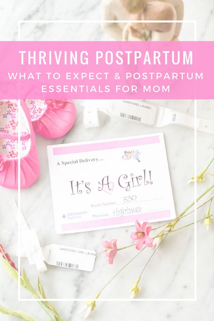 Laura's Plans: Postpartum essentials: Which postpartum supplies I