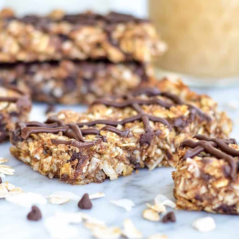 Homemade Peanut Butter Granola Bars JoyFoodSunshine