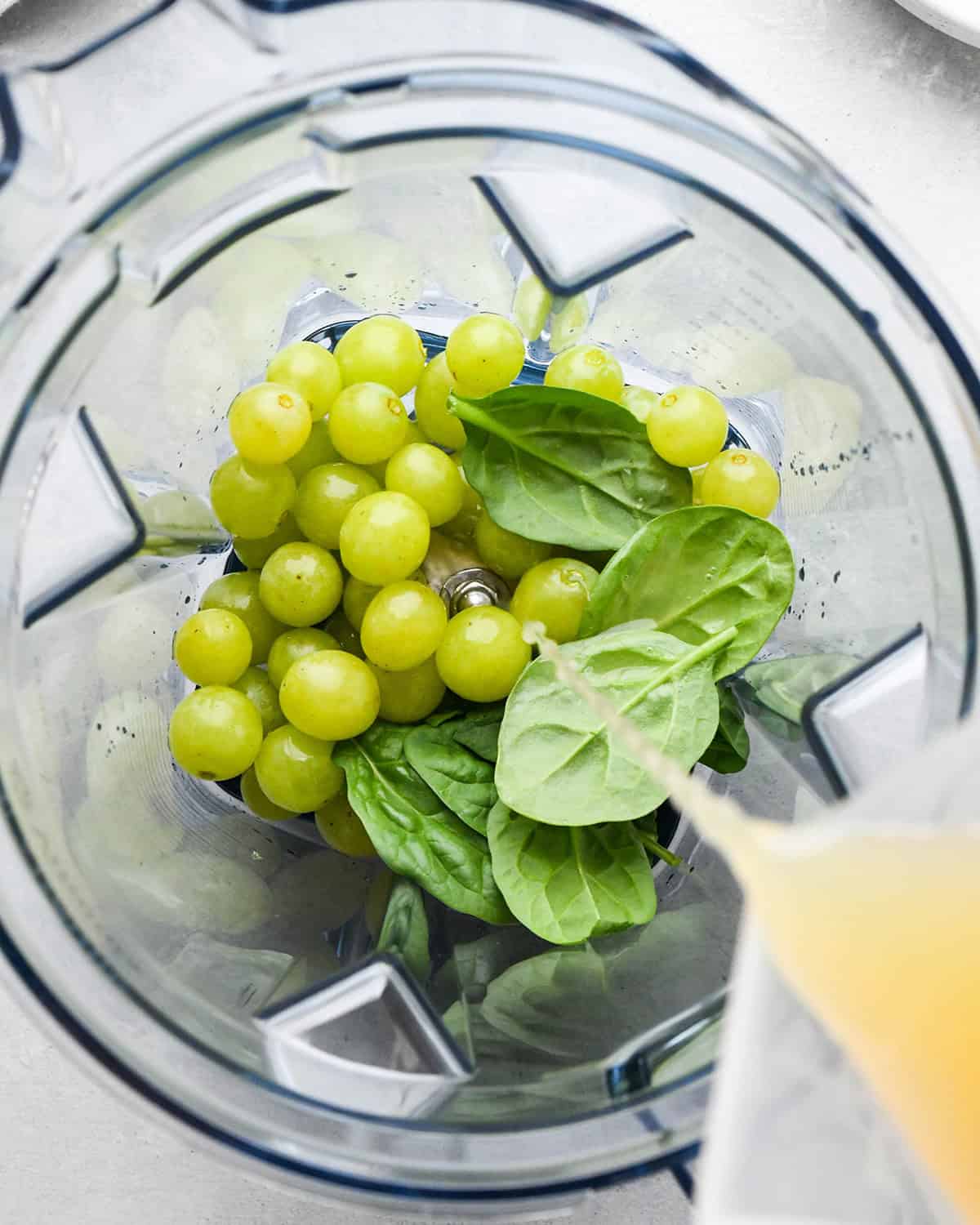 making Homemade Fruit Snacks - ingredients in a blender before blending