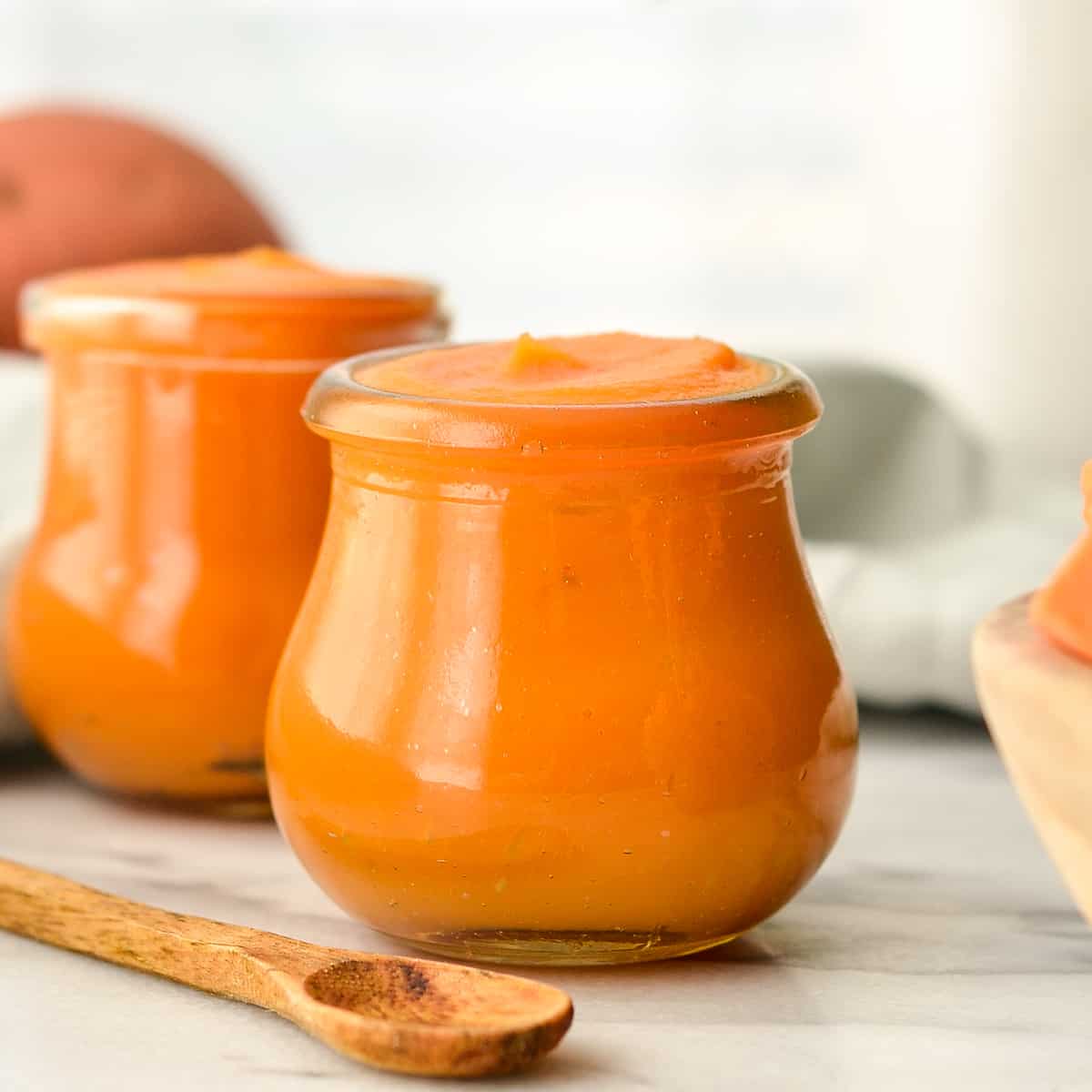 Sweet Potato Puree {For Babies or Recipes} - Eating Bird Food