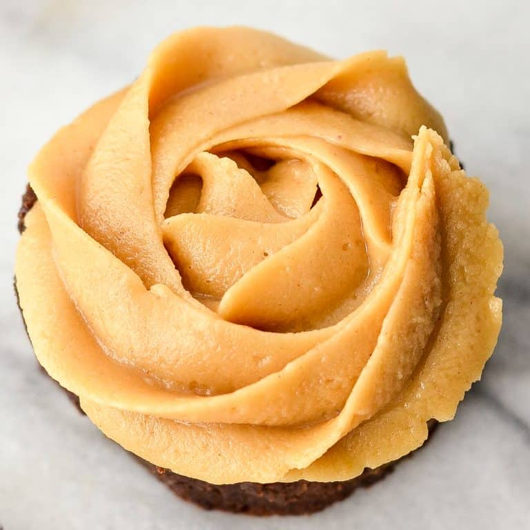Homemade Vegan Peanut Butter Frosting JoyFoodSunshine