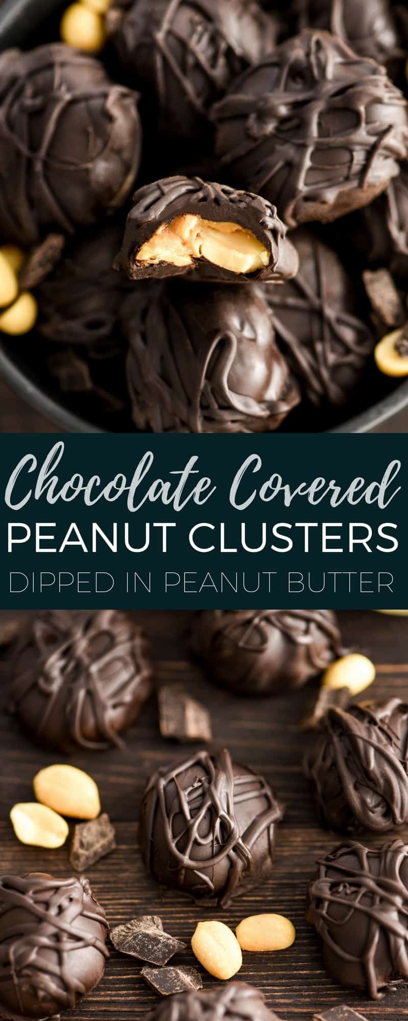 Chocolate Covered Peanut Butter Peanut Clusters  JoyFoodSunshine