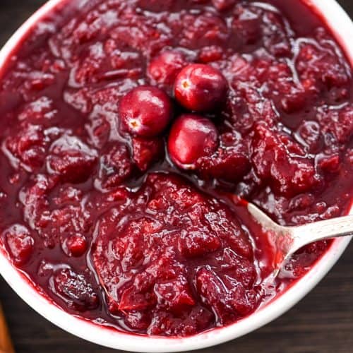 Healthy Cranberry Sauce Recipe - JoyFoodSunshine