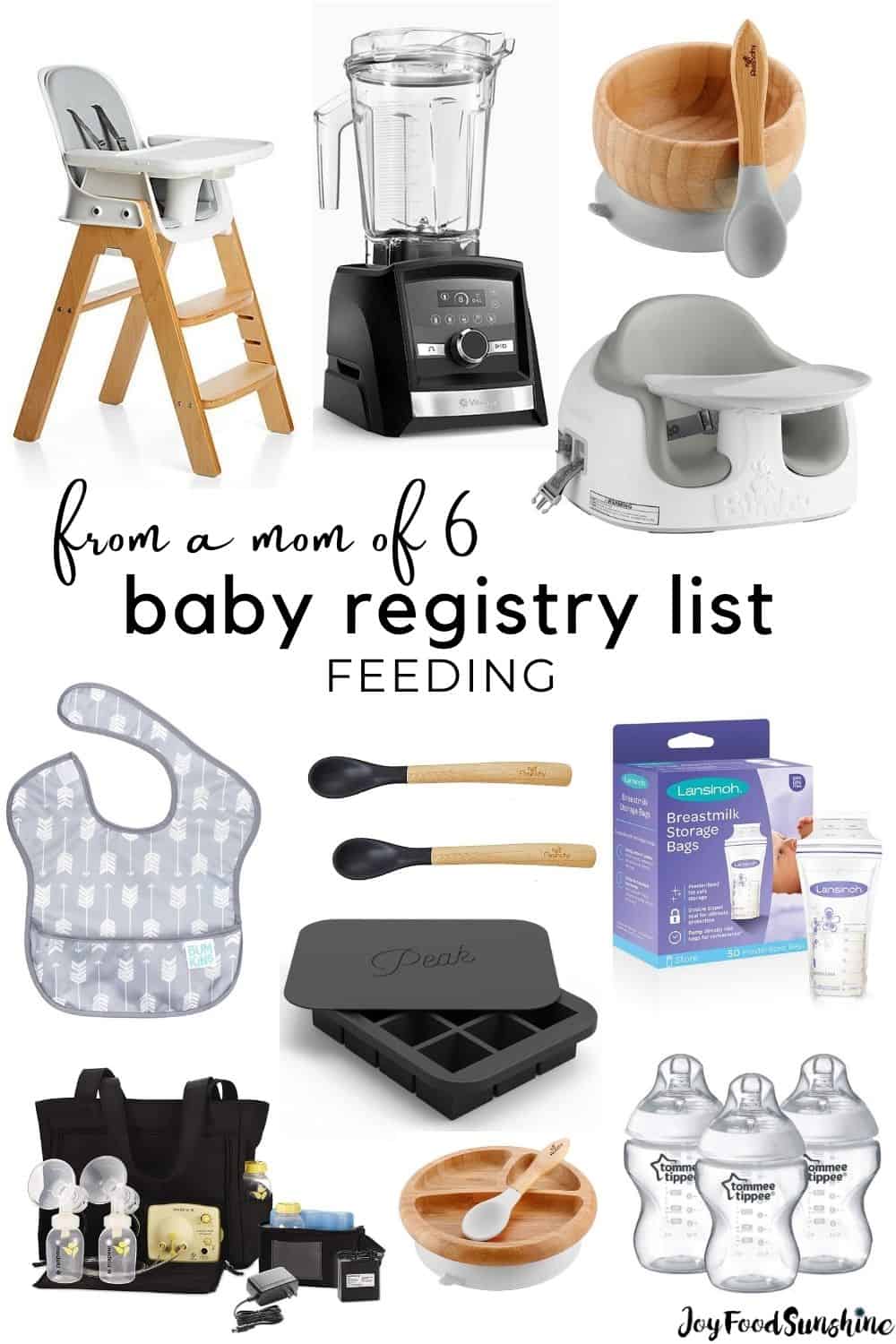 baby registry list feeding