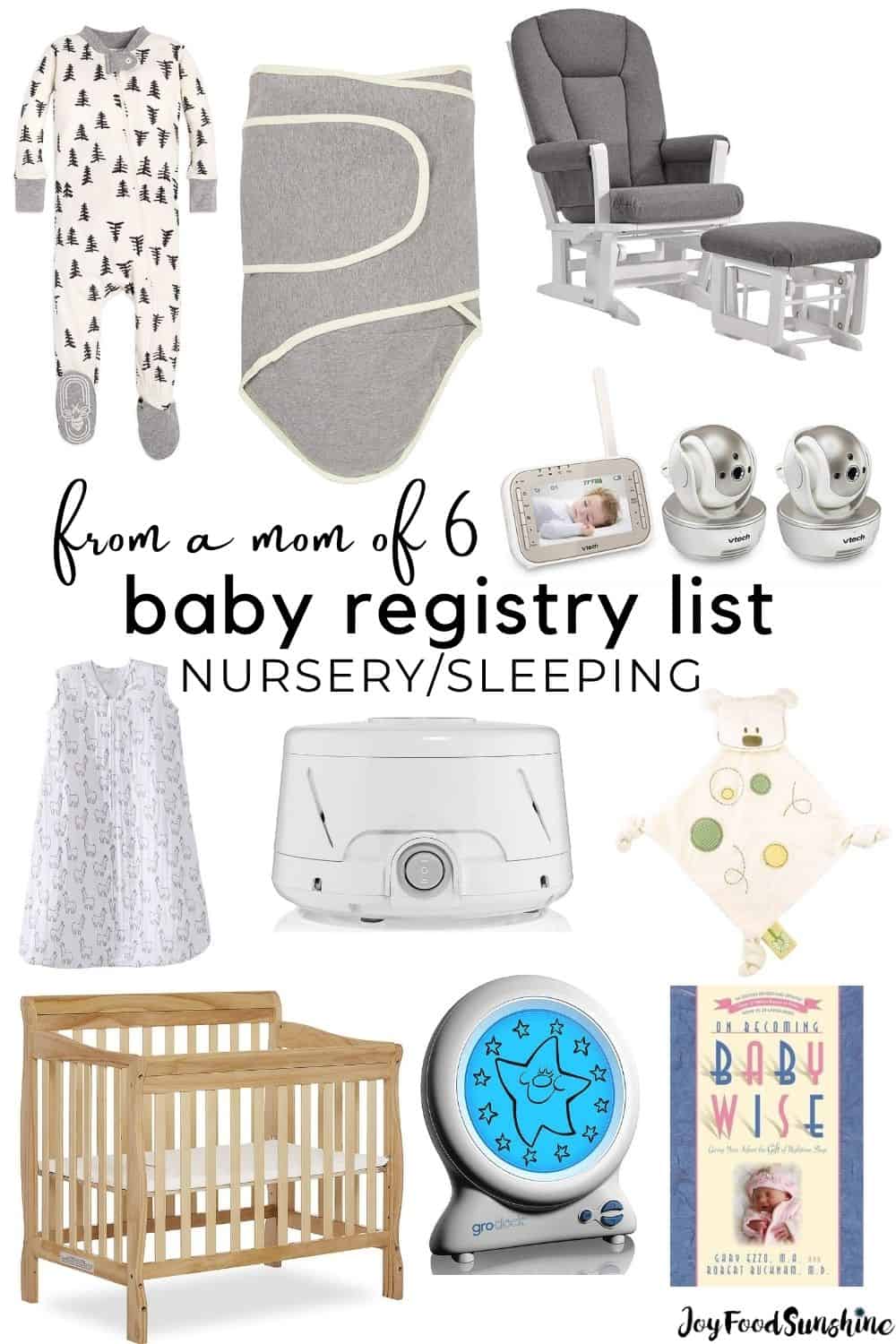 Baby Registry List Sleeping