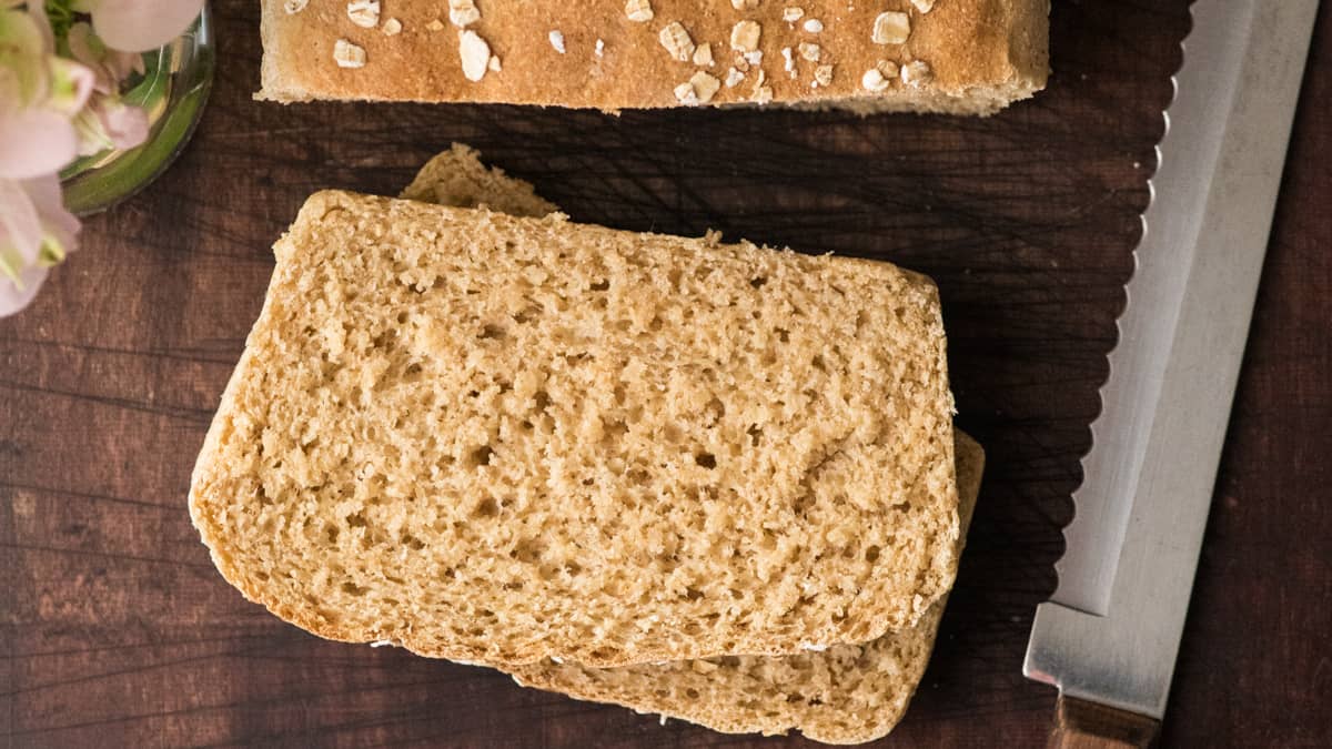 Amish Honey Wheat Bread - The Graceful Dame
