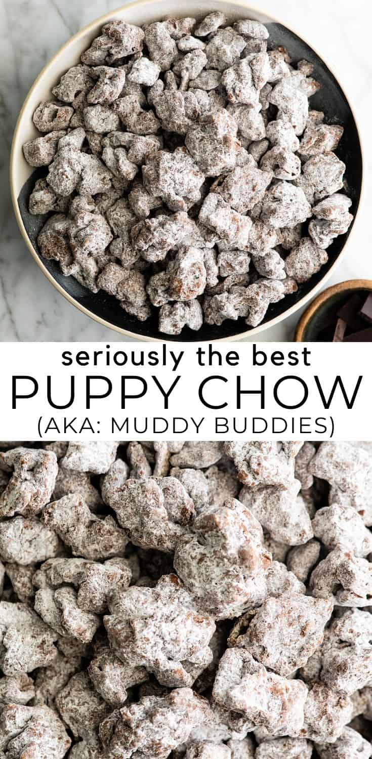 Puppy Chow Recipe (Muddy Buddies) - JoyFoodSunshine