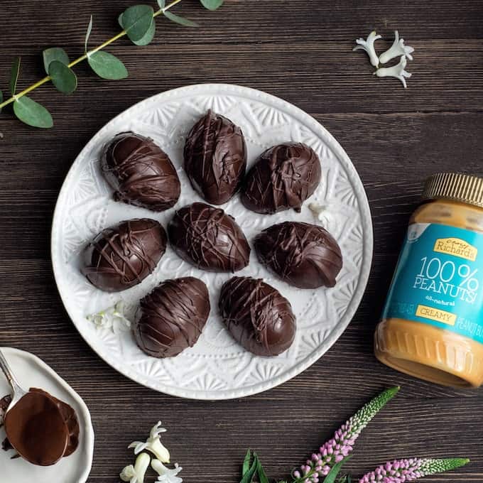 Vegan Peanut Butter Eggs JoyFoodSunshine