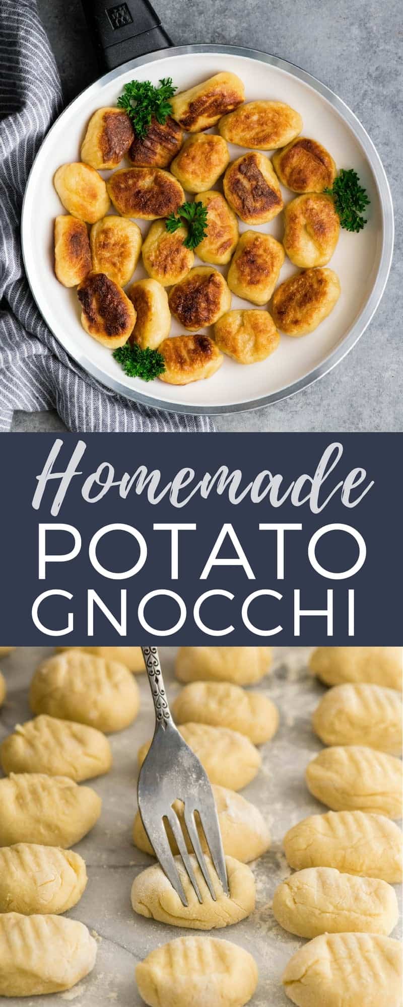 This Homemade Potato Gnocchi Recipe is made with only 5 ingredients and is SO much better than store bought varieties! Seriously we only ever eat homemade gnocchi! This version has cheddar cheese in the dough, setting it apart from all the others! It’s freezer friendly and beloved by kids and adults! #gnocchi #recipe #homemade #potatognocchi #fromscratch #healthyrecipe
