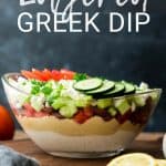 Layered Greek Dip Joyfoodsunshine