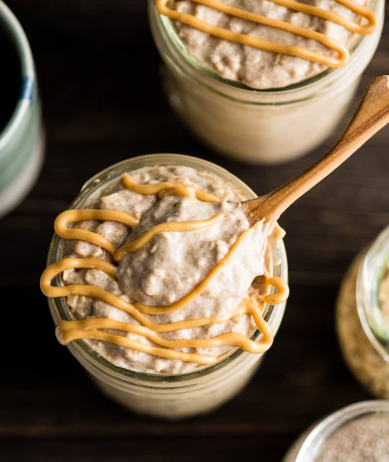 Peanut Butter Overnight Oats Joyfoodsunshine