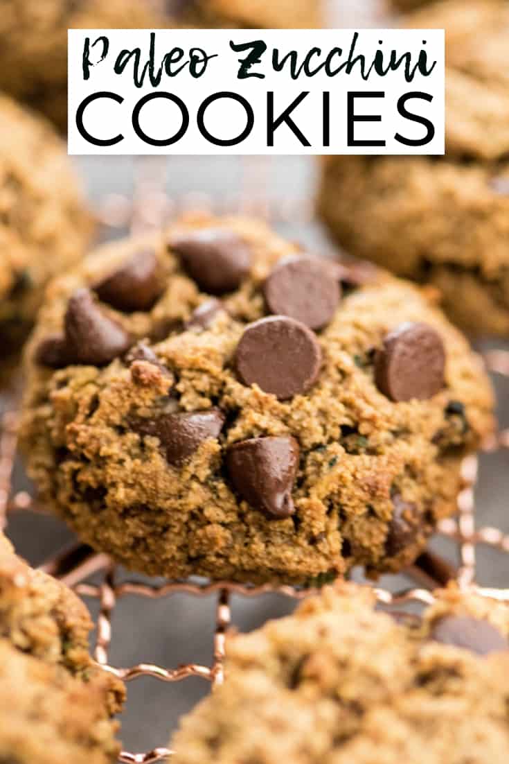 Paleo Zucchini Cookies are a healthy and nutritious recipe loaded with sneaky veggies that tastes like dessert but can be served for breakfast! They're gluten-free, grain-free, dairy-free, paleo AND are ready in 20 minutes! #glutenfree #grainfree #dairyfree #breakfast #cookies #zucchini #paleo #healthybreakfast #healthyrecipe