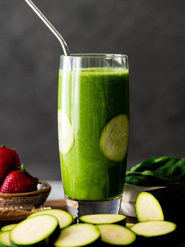 ZUCCHINI SMOOTHIE STORY - JoyFoodSunshine