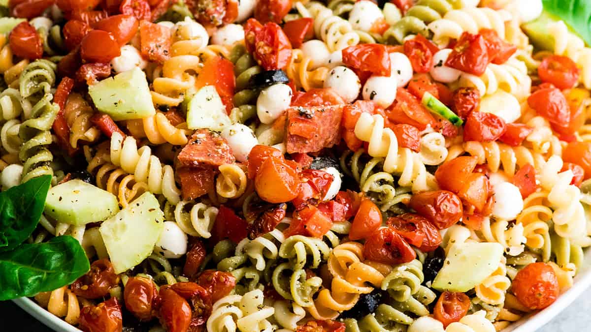 Best Pasta Salad Recipe - JoyFoodSunshine