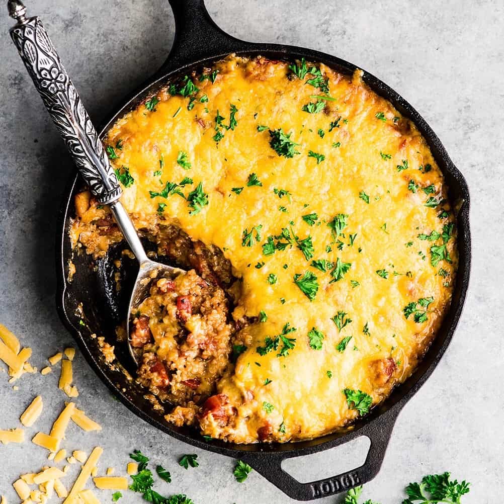 Baked Quinoa Casserole - JoyFoodSunshine