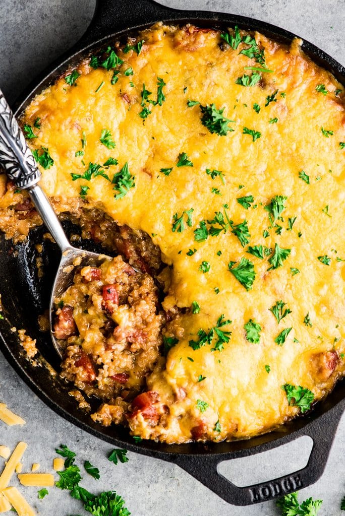 Baked Quinoa Casserole - JoyFoodSunshine