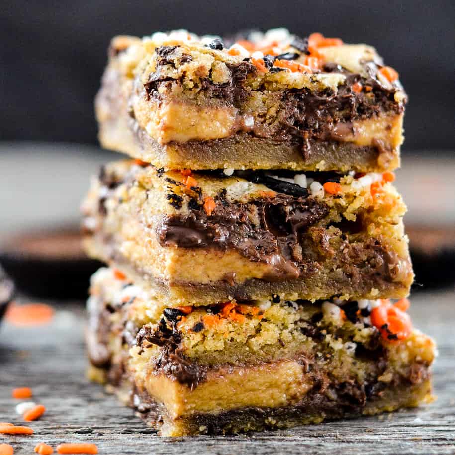 Candy-Stuffed Cookie Bars