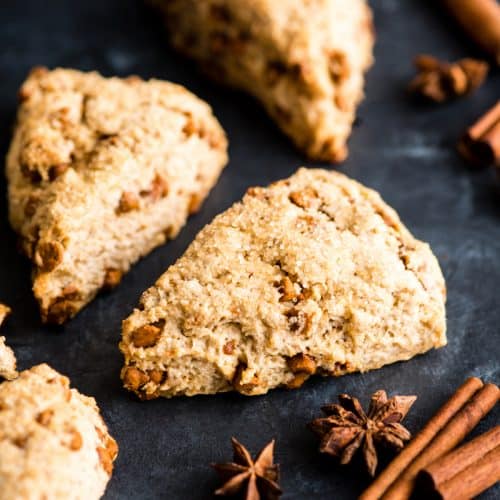 Cinnamon Scones (with Cinnamon Chips) JoyFoodSunshine