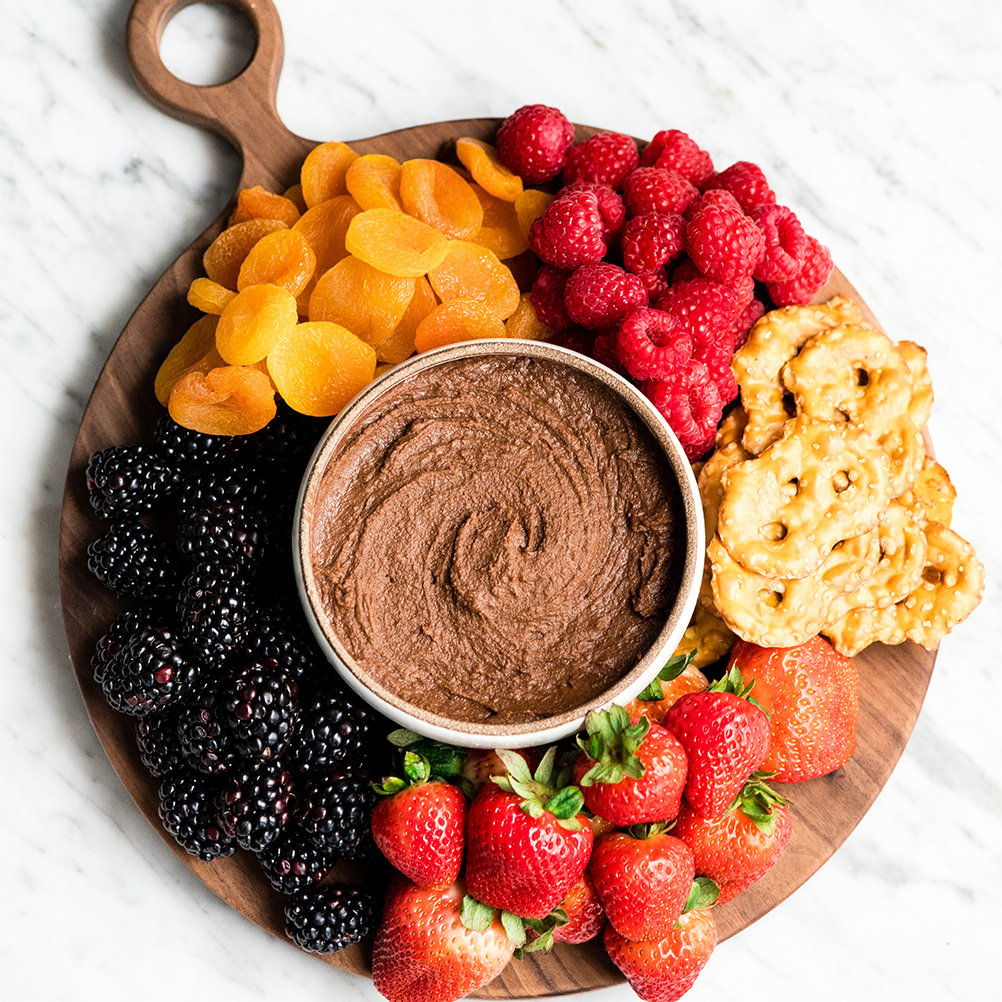 Chocolate Hummus - JoyFoodSunshine